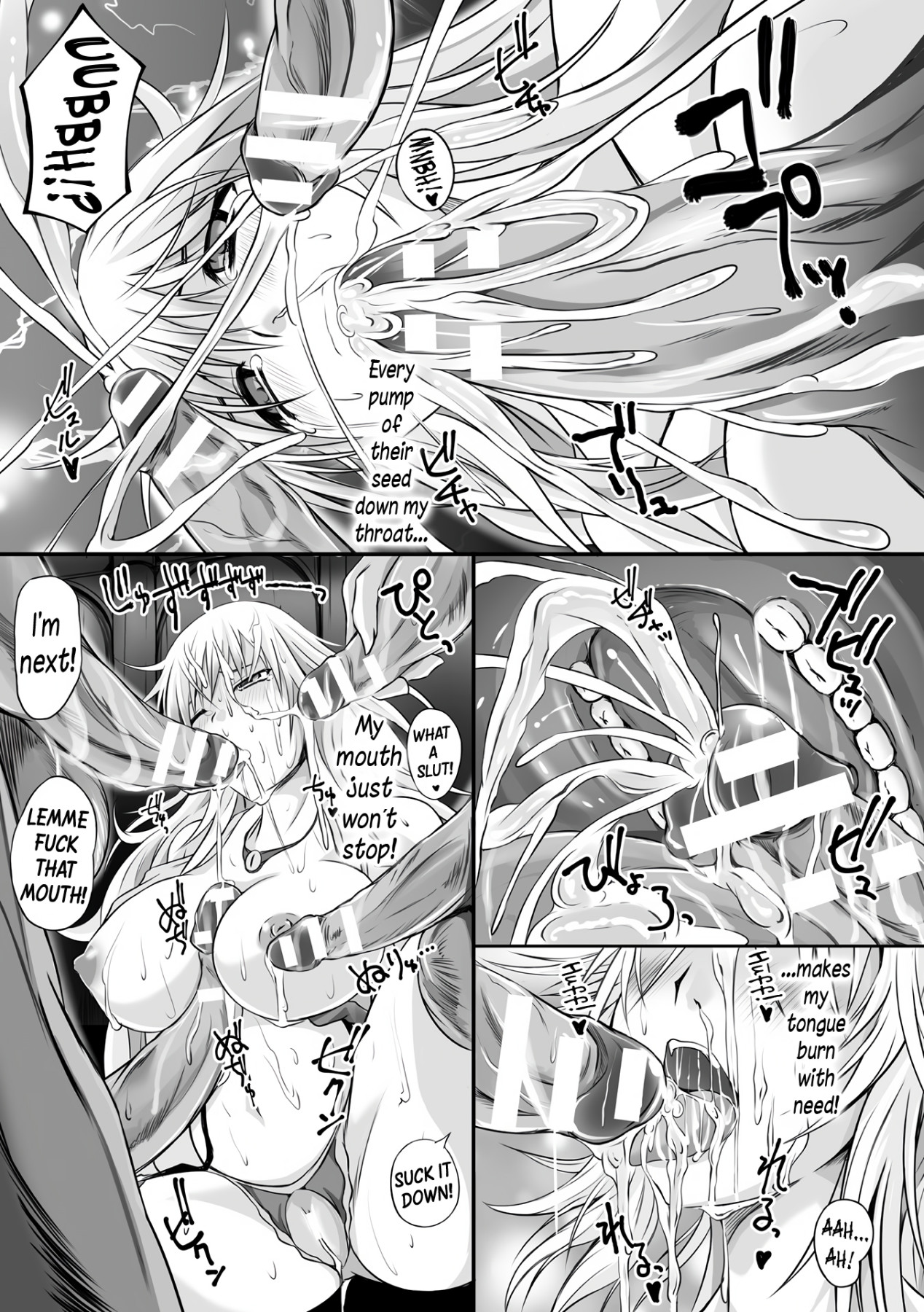 Hentai Manga Comic-The "Mouth-achist" Lady Knight-Chapter 7-18